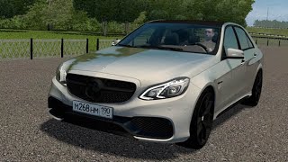 City Car Driving - Mercedes Benz E-Class W212 AMG | Street Racing screenshot 5