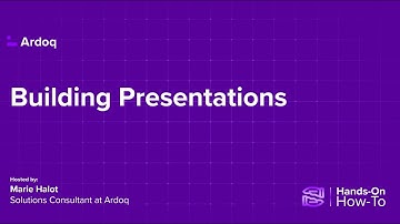 Ardoq | Presentations – Share Interactive, Always-Up-to-Date Views