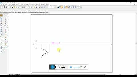 CAED   How to draw a Triangular lamina resting on HP with one of its edge or side