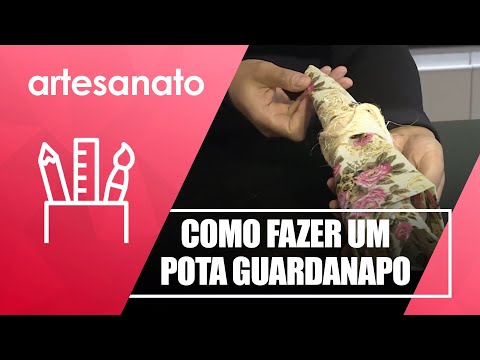 Descubra como fazer um lindo porta-guardanapo - 16/11/21