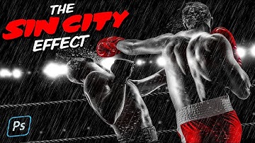 Create The SIN CITY Movie Effect in Photoshop CC.