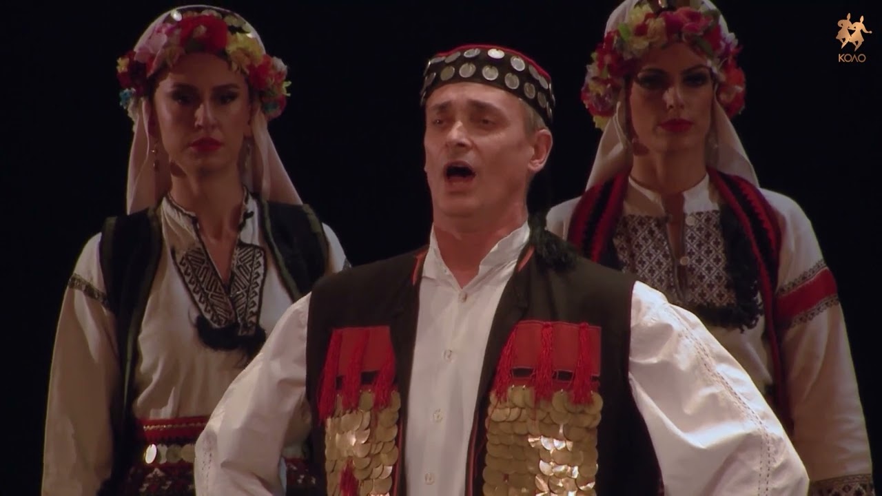 ANSAMBL KOLO - ĐURĐEVDANSKI URANAK, srpske igre iz Podgrmeča