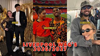 Liverpool Wives & Girlfriends 2026/2027❤️| Barcola, Jacquet, Araujo, Szoboszlai & More