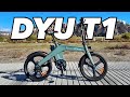 DYU T1 Folding eBike Test &amp; Review! Best Looking Urban bicycle?