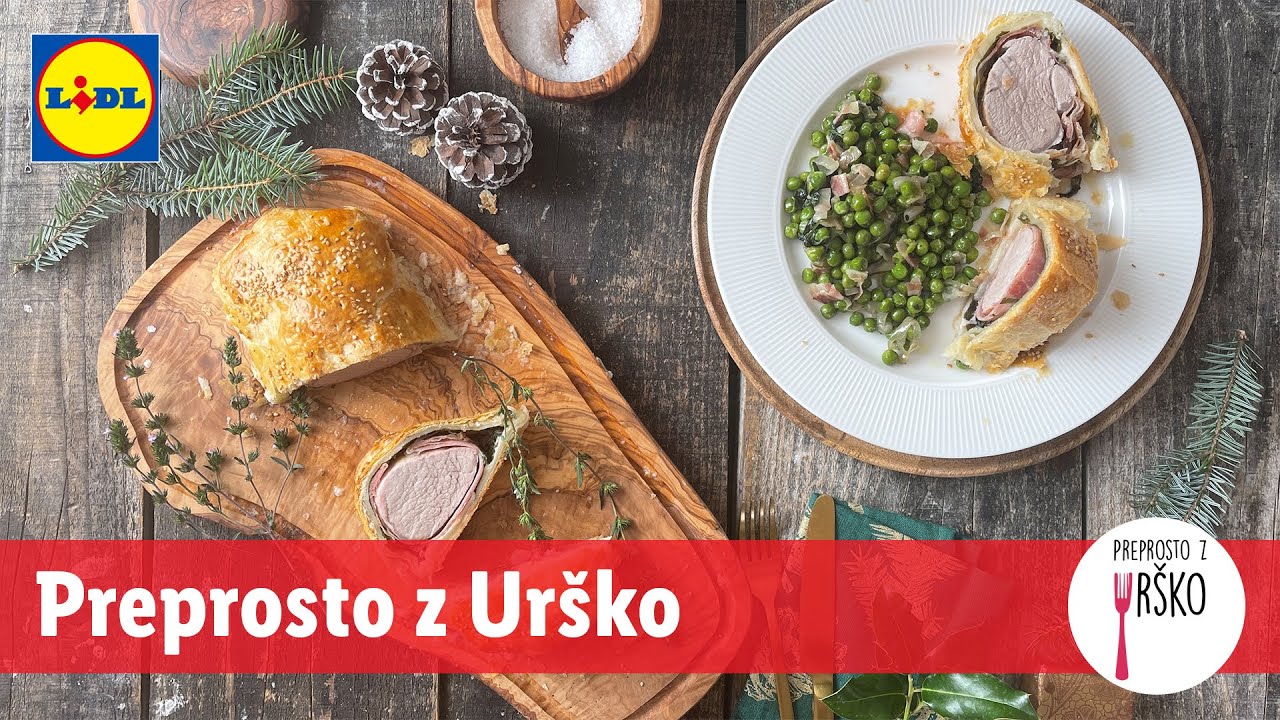 Preprosto z Urško: Ribica v listnatem testu