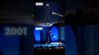 Michael Jackson Moonwalk 1995 Mtv Awards Vs 2001 Msg