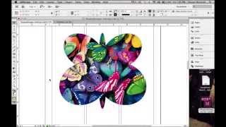 how to create a custom shape in indesign using the ellipse tool