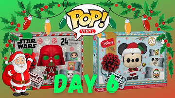 Opening Funko Star Wars and Disney Christmas Advent Calendars Day 6