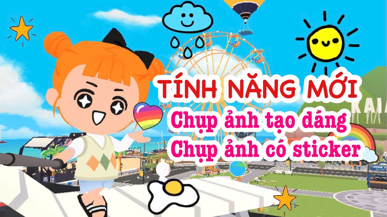 PLAY TOGETHER  CÁCH TẠO DÁNG DÁN STICKER KHI CHỤP ẢNH  YouTube