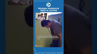 Pegawai Kemenhub Ucap Sumpah Tak Berselingkuh Sambil Injak Al-Quran