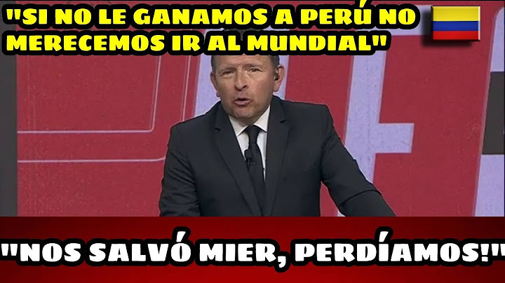 COLOMBIA EN CRISIS!-5 PARTIDOS SIN GANAR-ASPRILLA:"NO PATEAN AL ARCO! ESTO SE GANA CON GOLES!!!