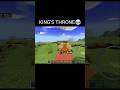 Minecraft KING’S THRONE 👑 | Royal Throne Build | Hindi  #minecraft #KING’S THRONE