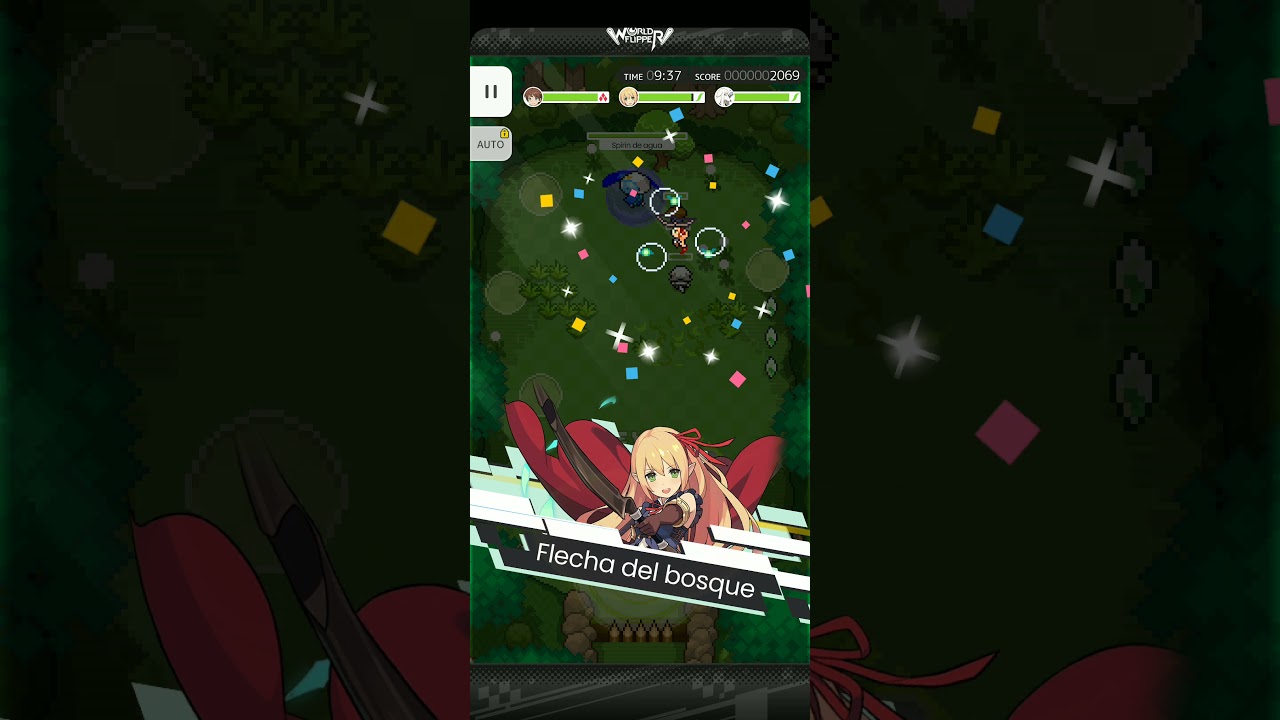 WORLD FLIPPER (GLOBAL RELEASE) BOSS BATLE SPIRIN DE AGUA