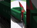 Extreme Massive Train Crossing On Diamond Crossing 💥😲 BeamNG Train Simulator #shorts
