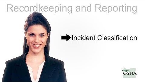 Recordkeeping & Reporting - Module 1 Video 3
