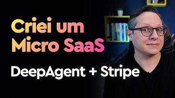 Criei um Micro SaaS com o DeepAgent e Stripe!