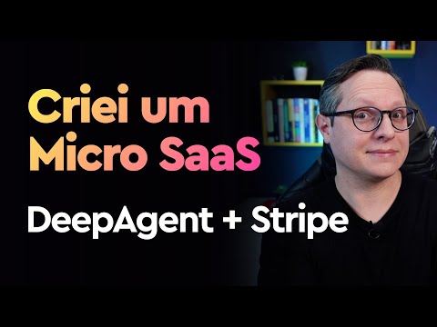 Criei um Micro SaaS com o DeepAgent e Stripe!