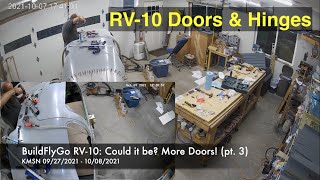 Rv-10 Build 10082021 - Doorventure Pt. 3 - Door Fitting Hinges
