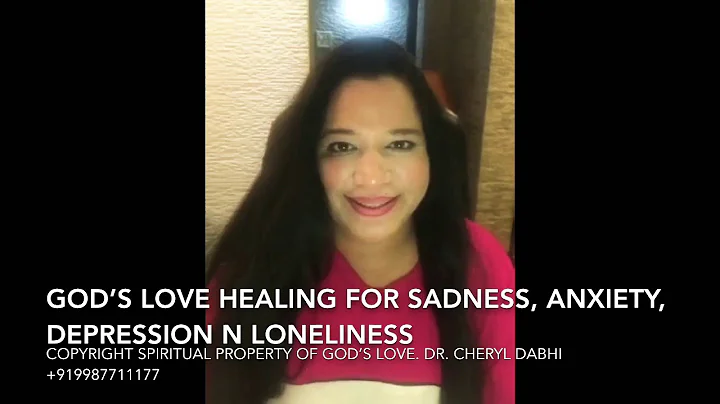 Healing for loneliness sadness anxiety depression....