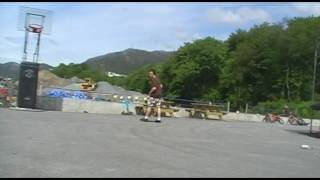 First corkscrew on concrete !