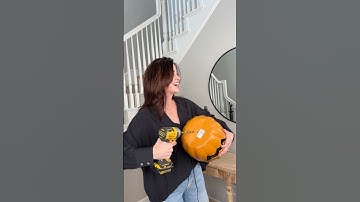 Halloween Jack Lamp DIY