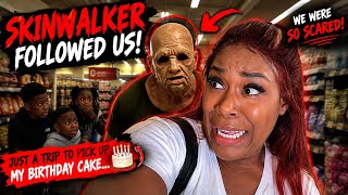 Were We Followed by a SKINWALKER?! 😱 | Picking Up My Birthday Cake