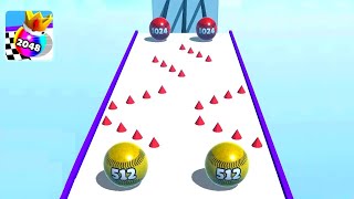 Ball Merge 2048 ! All Levels Gameplay (597-602) android, ios screenshot 5