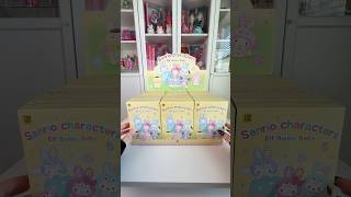 SANRIO BUNNY BABIES 🩵🐰 full set ASMR unboxing ✨ #asmr #shorts