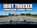 Semi Drives HEAD-ON into Traffic During Arkansas State Police Pursuit- CDL Seized  😱