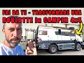 Fai da TE - Ha trasformato una roulotte in un camper 4x4 - lavoro pazzesco!