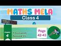 NCERT Class 4, Chapter 4, Page 42-43, Thousands Around Us, Maths Mela, Mathematics