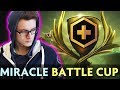 When no tourneys for Nigma — Miracle BACK to Battle Cup