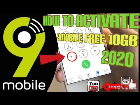 How to activate 9mobile free 10GB data bonus 2020 around the world