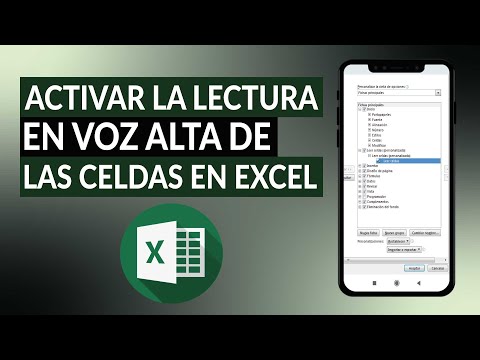 Cómo activar la lectura en voz alta de las celdas en mi EXCEL – Números y letras