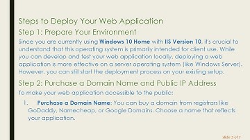 Deploying Your IIS Web Application Globally