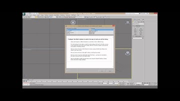 3ds max Beginner Tutorial: The Interface \ basicSettings
