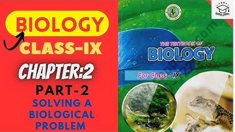 Biological Problem , Hypothesis, Deduction and Experiment - Chapter2 - 9thClass Biology Sindh board💥