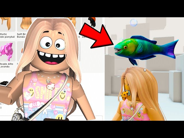 peixe em desenho / valeu muito mais - Roblox