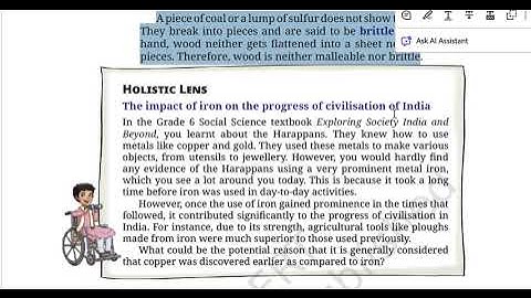 The World Of Metals And Non-Metals, Part-1, Chapter-4, Science (Curiosity), Class-7, NCERT