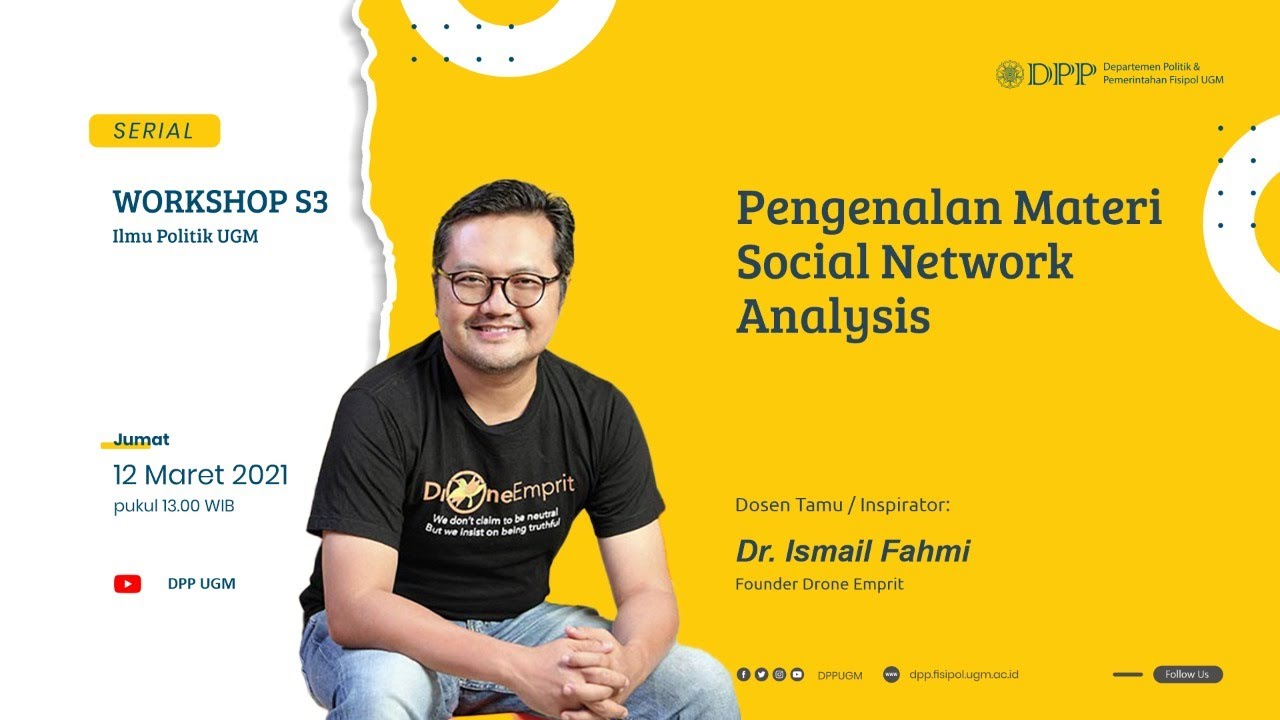 Pengenalan Materi Social Network Analysis - YouTube