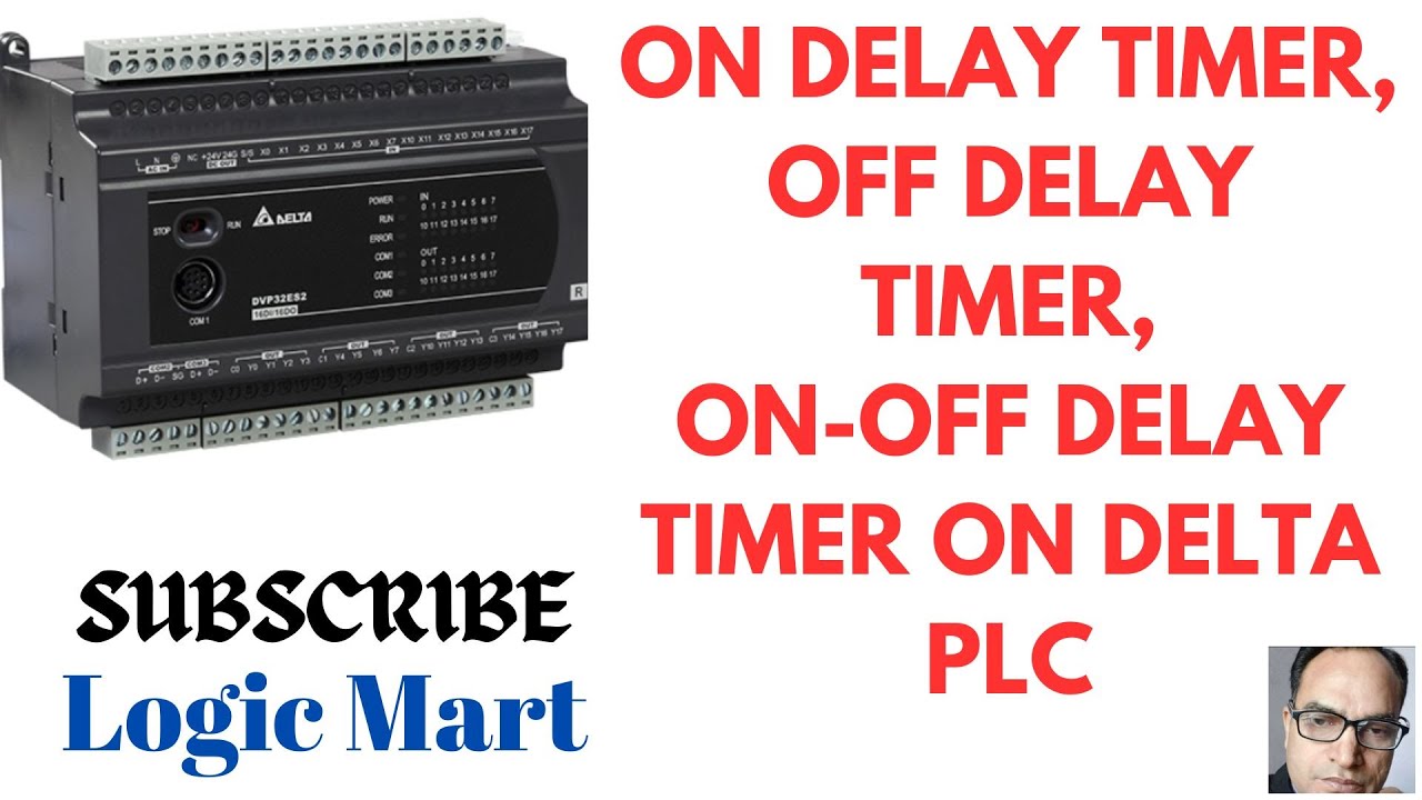 #How does On Delay, Off Delay, On-Off Delay Timer on Dela PLC! - YouTube