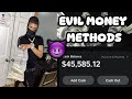 Evil ways to make money devious track