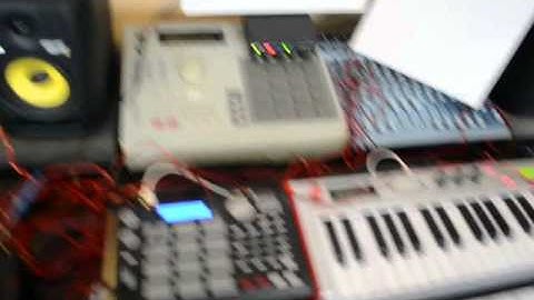 Arduino MIDI controlled relay/light controller demo