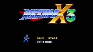 Stage Select/Password - Rockman X3 (Sega Genesis)
