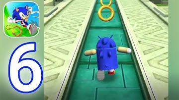 Sonic Dash - Gameplay Walkthrough Part 6 - Andronic The Android (iOS, Android)