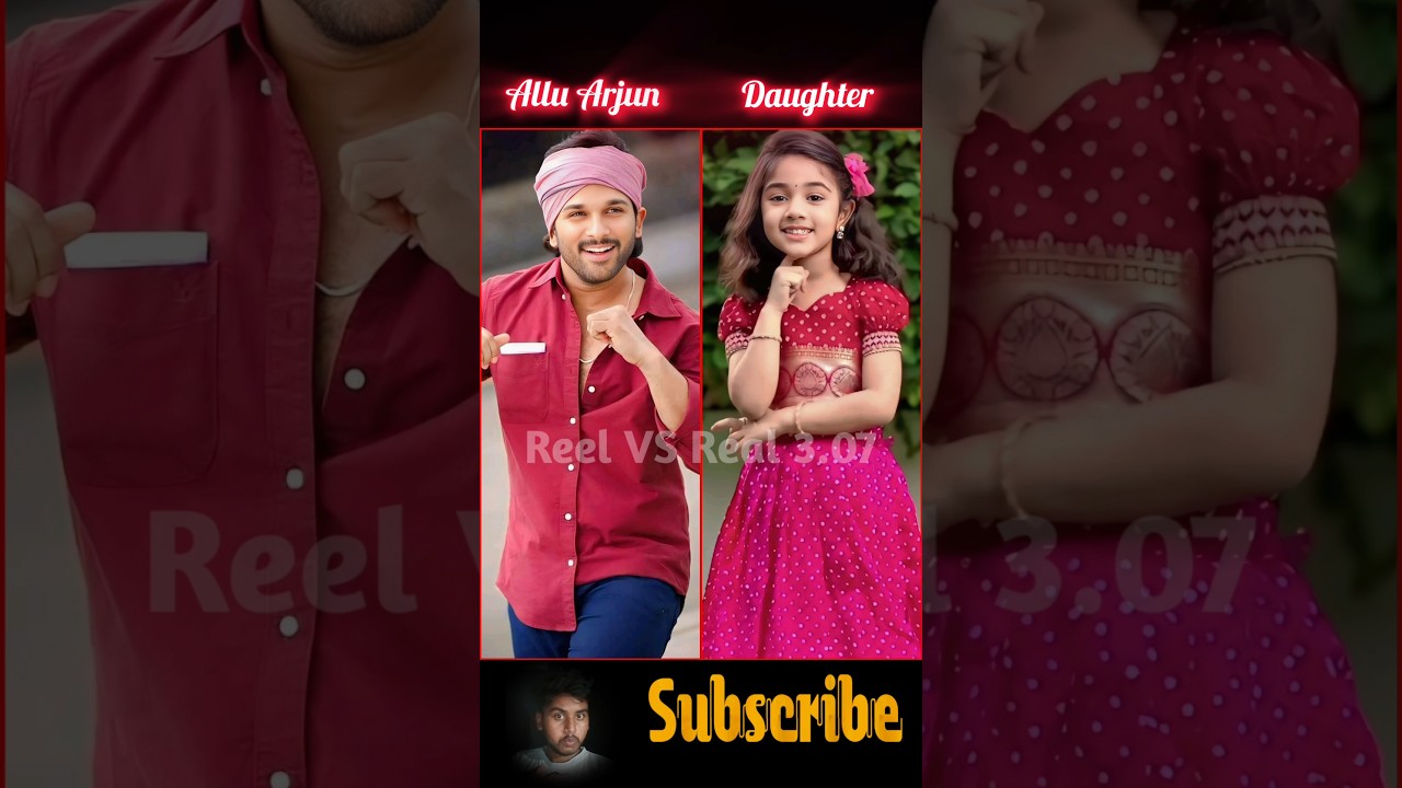 Allu Arjun Cute Family ❤️🙂 ||  