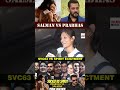 SVC63 VS SPIRIT public reaction   salman vs prabhas    who will win at box office   #shorts