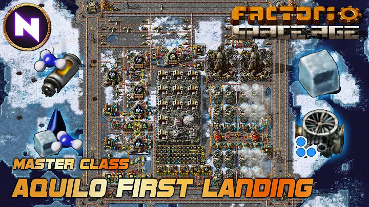 AQUILO First Landing; Getting the Perfect Start | Factorio Space Age MASTER CLASS