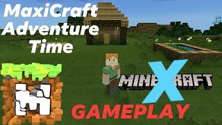 MaxiCraft GAMEPLAY (SURVIVAL) (EP.1) | SURVIVAL MODE | ZYCKNU HERO screenshot 4