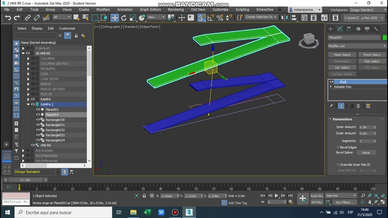 3DS Max Rampa - YouTube